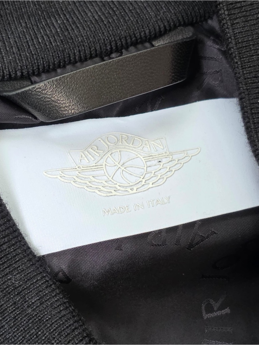 Jordan Wings Collection Varsity Jacket Made in Italy Wool Size Large UNISEX Rare - Picture 8 of 14